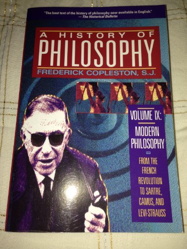 Beispielbild fr A History of Philosophy: Maine de Biran to Sartre v. 9 (Modern Philosophy) zum Verkauf von WorldofBooks