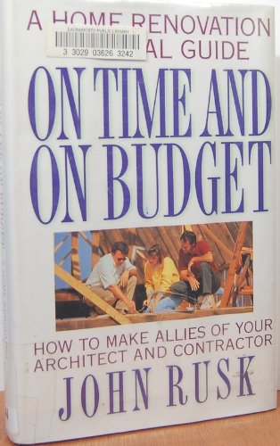 Stock image for On Time and On Budget for sale by Wonder Book