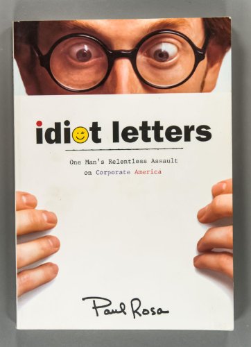 Beispielbild fr Idiot Letters zum Verkauf von SecondSale