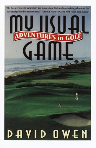 Stock image for My Usual Game: Adventures in Golf for sale by SecondSale
