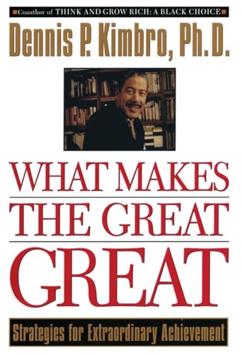 Stock image for What Makes the Great Great: Strategies for Extraordinary Achievement for sale by gwdetroit