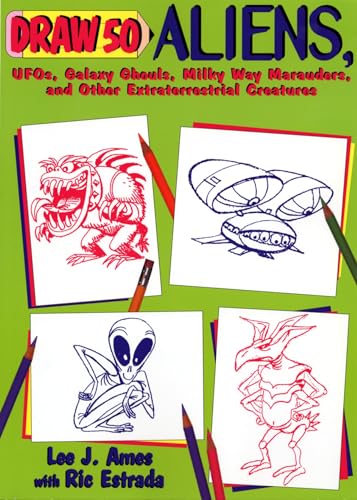 Beispielbild fr Draw 50 Aliens : UFOS, Galaxy Ghouls, Milky Way Marauders, and Other Extraterrestrial Creatures zum Verkauf von Better World Books