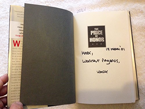 Stock image for The Price of Honor for sale by Marvin Minkler Modern First Editions