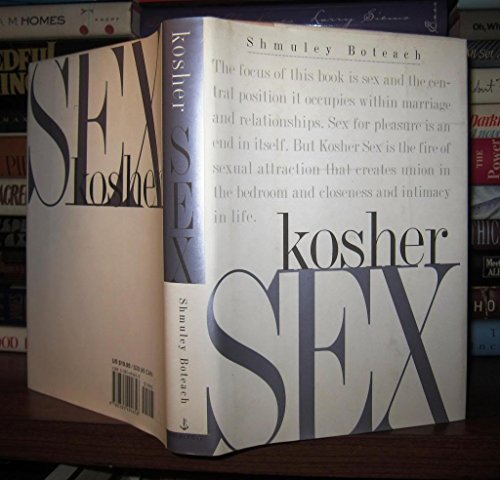 Imagen de archivo de Kosher Sex: A Recipe for Passion and Intimacy a la venta por Wonder Book