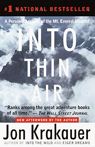 Beispielbild fr Into Thin Air. A Personal Account of the Mount Everest Disaster. New Afterword by the Author. zum Verkauf von Arapiles Mountain Books - Mount of Alex