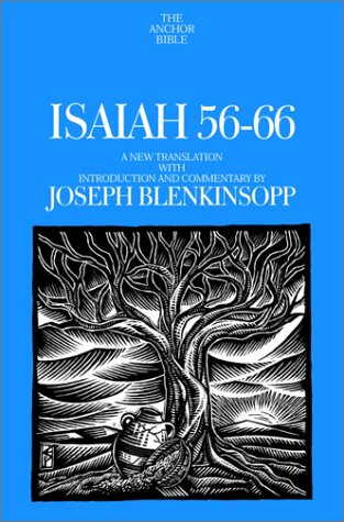 9780385501743: Isaiah 56-66: A New Translation With Introduction and Commentary