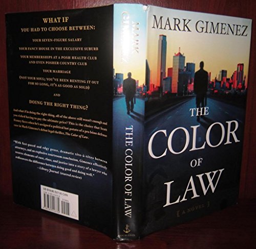 Beispielbild fr The Color of Law: A Novel zum Verkauf von SecondSale