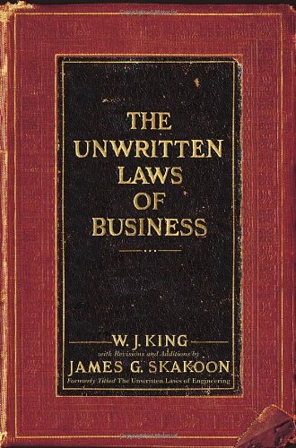 Stock image for The Unwritten Laws of Business for sale by SecondSale