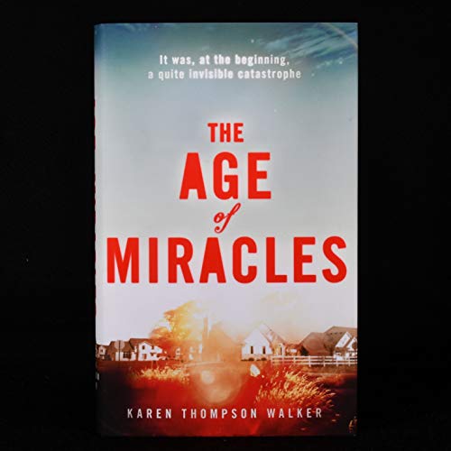 Beispielbild fr The Age of Miracles zum Verkauf von Zoom Books Company