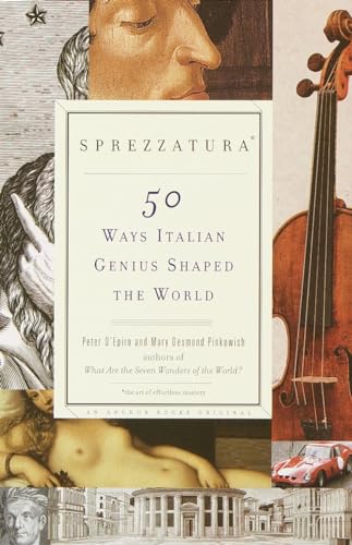 Beispielbild fr Sprezzatura - 50 Ways Italian Genius Shaped the World. zum Verkauf von Antiquariat Christoph Wilde