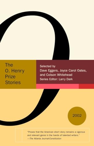 The O. Henry Awards: Prize Stories 2002