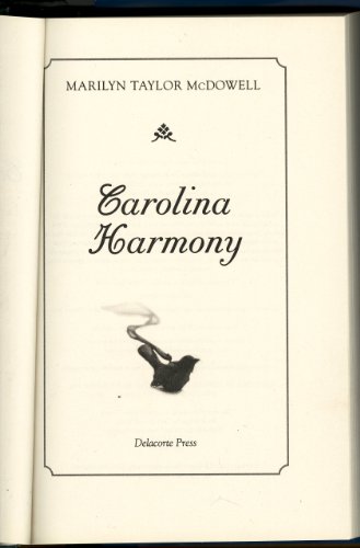 Beispielbild fr Carolina Harmony zum Verkauf von A Good Read, LLC