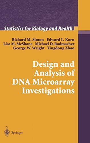 Beispielbild fr Design and Analysis of DNA Microarray Investigations (Statistics for Biology and Health) zum Verkauf von HPB-Red