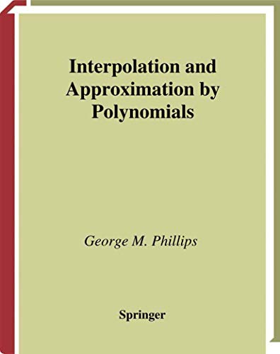 9780387002156: Interpolation and Approximation by Polynomials: 14 (CMS Books in Mathematics)