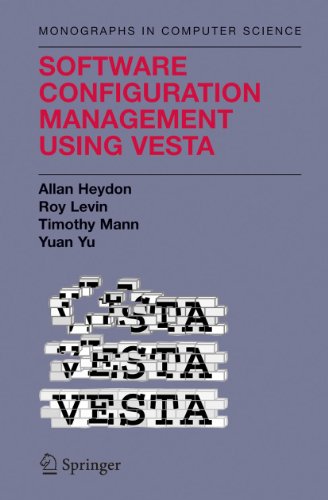 Imagen de archivo de Software Configuration Management Using Vesta a la venta por BargainBookStores