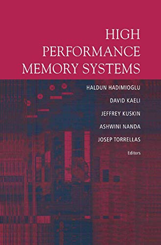 Stock image for High Performance Memory Systems for sale by Better World Books