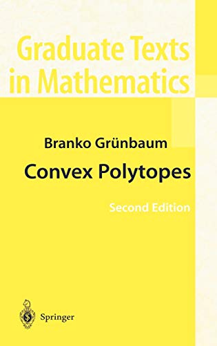 9780387004242: Convex Polytopes (Graduate Texts in Mathematics, 221)