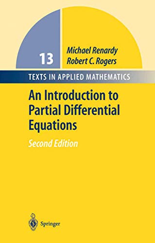 Beispielbild fr An Introduction to Partial Differential Equations. zum Verkauf von Antiquariat Thomas Nonnenmacher