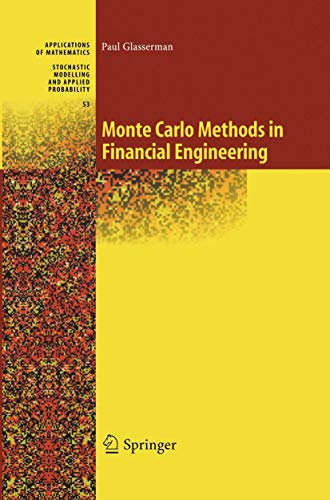 Beispielbild fr Monte Carlo Methods in Financial Engineering (Volume 53) zum Verkauf von Anybook.com