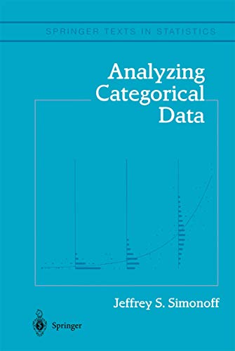 9780387007496: Analyzing Categorical Data (Springer Texts in Statistics)