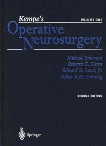 9780387019840: Kempe's Operative Neurosurgery. Volume One and Two: Cranial, Cerebral, and Intracranial Vascular Disease / Posterior Fossa, Spinal and Peripheral Nerve: v. 1 & v. 2