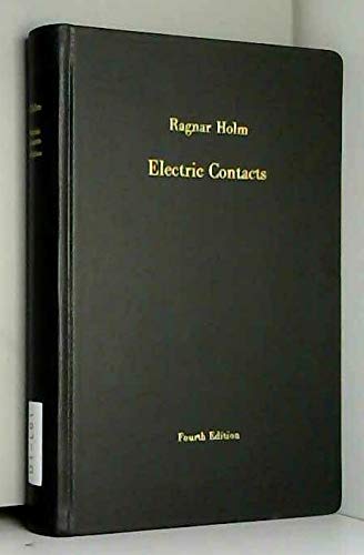 Stock image for Electric Contacts: Theory and Application for sale by ThriftBooks-Atlanta
