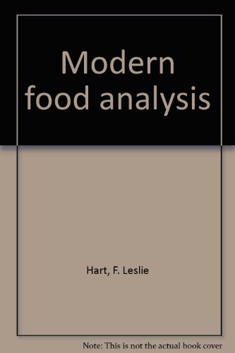 Imagen de archivo de Modern Food Analysis a la venta por Chequamegon Books