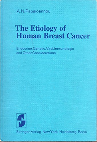 Imagen de archivo de Etiology of Human Breast Cancer a la venta por Alien Bindings