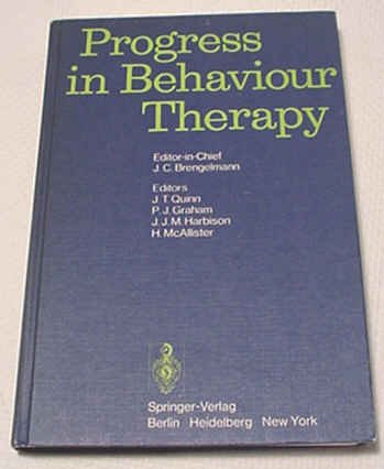 9780387072241: Progress in Behaviour Therapy