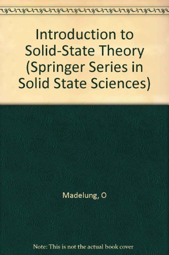 Beispielbild fr Introduction to Solid-State Theory (Volume 2) zum Verkauf von Anybook.com