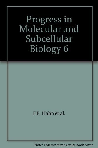 Imagen de archivo de Progress in Molecular and Subcellular Biology : Volume 6 a la venta por Plum Books