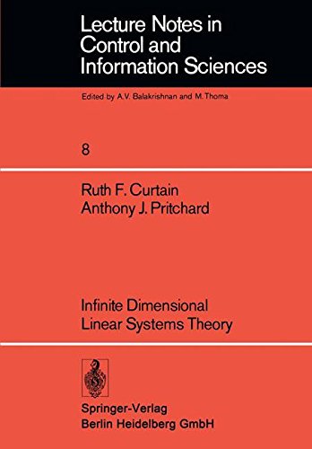 Infinite Dimensional Linear Systems Theory (Lecture Notes in Control and Information Sciences) (9780387089614) by [???]