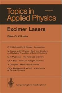 Stock image for Excimer lasers (Topics in applied physics ; v. 30) for sale by Bank of Books