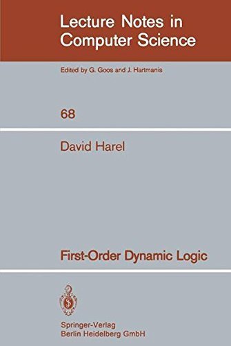 9780387092379: First-Order Dynamic Logic (Lecture Notes in Computer Science)
