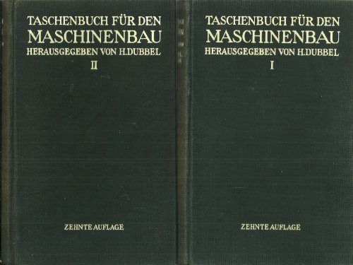 9780387094229: Taschenbuch fur den Maschinenbau (German Edition)