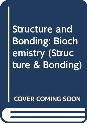 Stock image for Biochemistry : Structure and Bonding #40 for sale by Plum Books