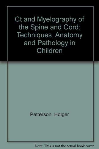 9780387113227: Ct/myelography Of Spine/cord