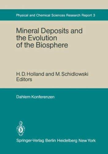 Imagen de archivo de Mineral Deposits and the Evolution of the Biosphere a la venta por HPB-Diamond