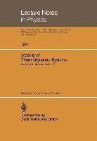 Stability of thermodynamic systems : proceedings of the meeting held at Bellaterra School of Ther...