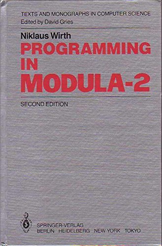 Stock image for Programming in Modula-2 (Texts and monographs in computer science) for sale by HPB Inc.