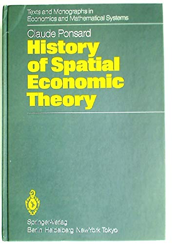 9780387128023: History of Spatial Economic Theory