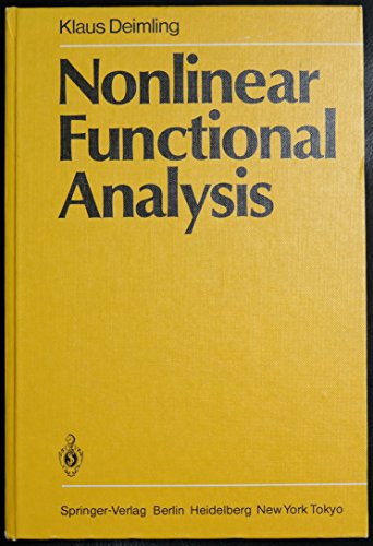 9780387139289: Nonlinear Functional Analysis