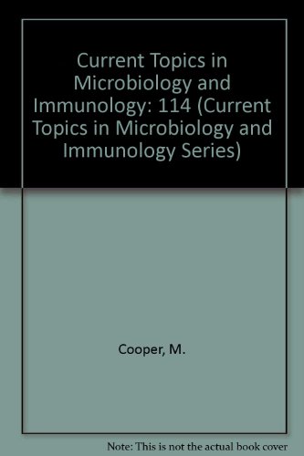 Current Topics in Microbiology and Immunology (Current Topics in Microbiology and Immunology Series) (9780387151038) by Hilary Koprowski