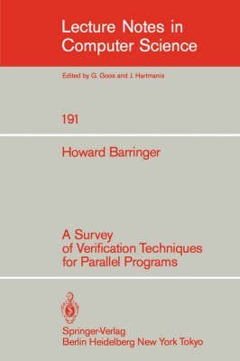 9780387152394: A Survey of Verification Techniques for Parallel Programs