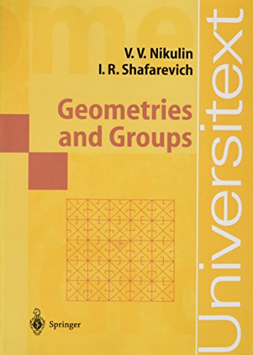 Beispielbild fr Geometries and Groups zum Verkauf von Better World Books