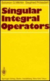 Singular Integral Operators