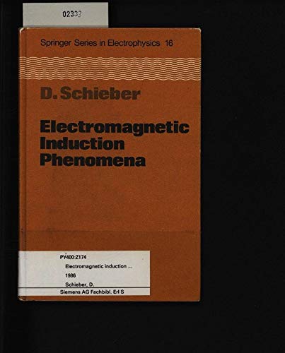 9780387162669: Electromagnetic Induction Phenomena (SPRINGER SERIES IN ELECTRONICS AND PHOTONICS)