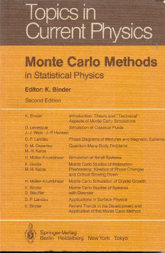 Stock image for Monte Carlo Methods: In Statistical Physics (Topics in Current Physics #7) for sale by Paisleyhaze Books