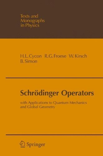 Imagen de archivo de Schrodinger Operators: With Application to Quantum Mechanics and Global Geometry (Texts and Monographs in Physics) a la venta por dsmbooks
