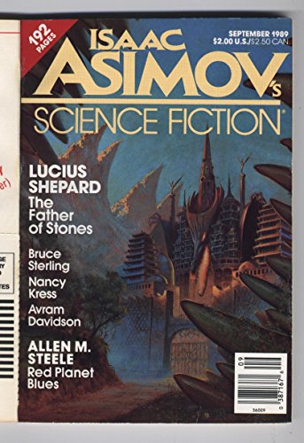 Stock image for Isaac Asimov's Science Fiction Magazine, September 1989 (Vol. 13, No. 7) [Single Issue Magazine] Isaac Asimov for sale by Re-Read Ltd